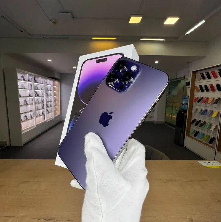 Смартфон Apple iPhone 14 Pro Max (128 Гб Deep Purple Sim + eSim)